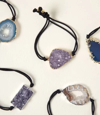 Geode Bracelet Hair Tie