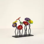 Glass Flower Garden Centerpiece 3