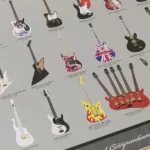 Guitars Of Rock History Poster 2