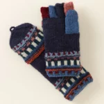 Hand Knit Texting Gloves `1