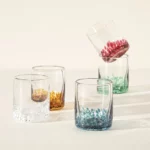 Handmade Birthstone Rocks Glasses