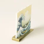 Hokusai The Great Wave Off Kanagawa Flat Candle 1