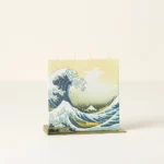 Hokusai The Great Wave Off Kanagawa Flat Candle