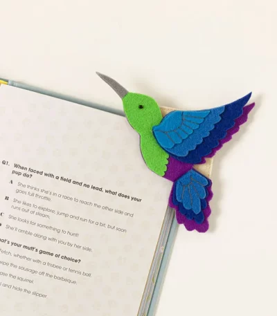 Hummingbird Corner Page Holder