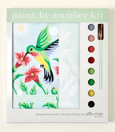 Hummingbird Paint-by-number Kit