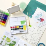 Kids Travel Learn To Watercolor Set 1