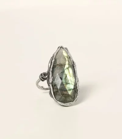 Labradorite Radiance Ring