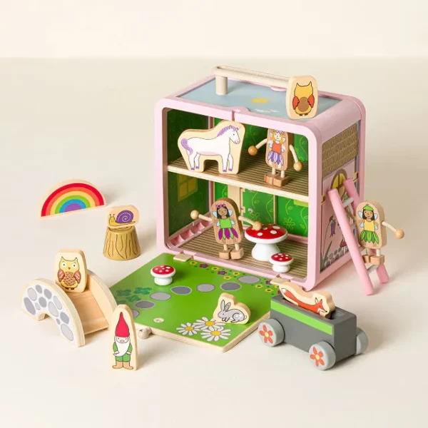 Magical Fairy House Portable Play Case