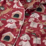 Merry Dogs Cotton Pajama Set 1