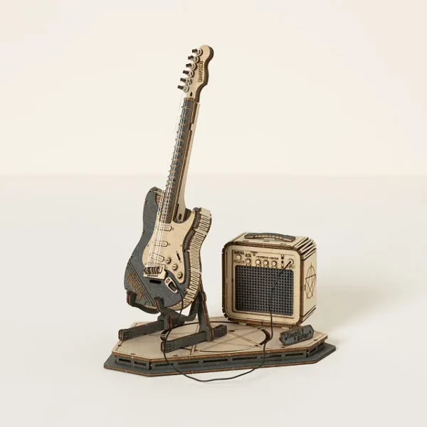 Mini Electric Guitar Model Building Kit