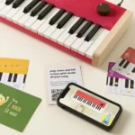 Mini Maestro Portable Digital Learning Piano 1