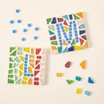 Mosaic Initial Coasters Diy Kit