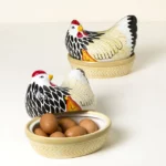 Mother Hen Ceramic Storage Jar