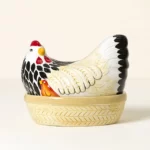 Mother Hen Ceramic Storage Jar 2