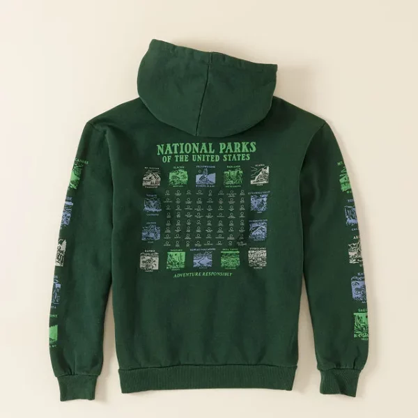 National Park Checklist Hoodie