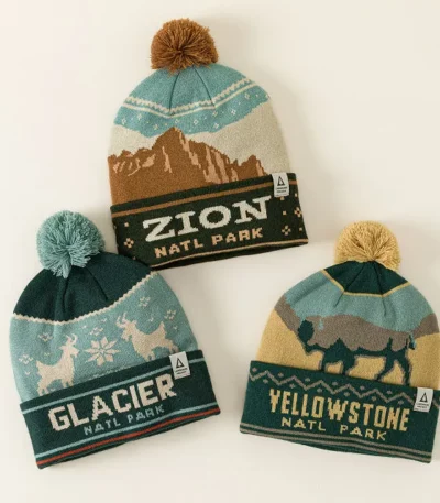 National Park Pom Beanie