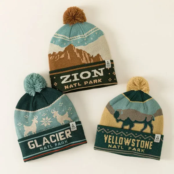 National Park Pom Beanie