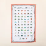 National Parks Tea Towel