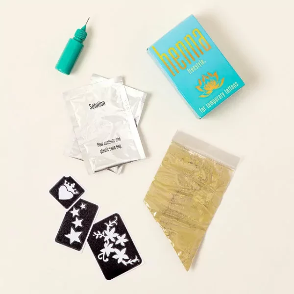 Natural Henna Temporary Tattoo Freestyle Kit