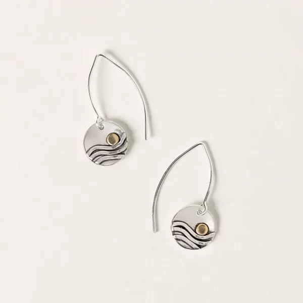 Ocean Reflections Drop Earrings