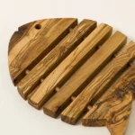 Olivewood Fish Trivet 1