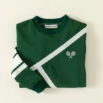 On The Court Tennis Embroidered Sweatshirt 2