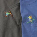 On The Slopes Embroidered Pocket Shirt 1