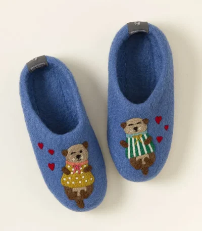 Otterly Cozy Handmade Slippers