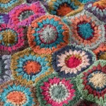 Patchwork Crochet Scarf 1