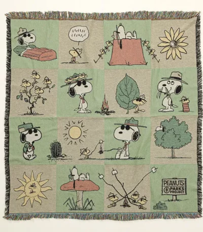 Peanuts Parks Project Blanket