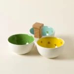 Pickleball Snack Bowl Trio 1