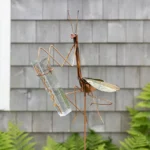 Praying Mantis Rain Gauge