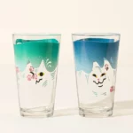 Purr-fectly Poured Cats Glass Set 3