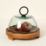 Reclaimed Wood Serving Board & Cloche