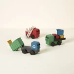 Set Of 5 Mix & Match Puzzle Trucks 1