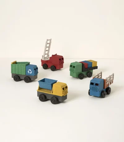 Set Of 5 Mix & Match Puzzle Trucks