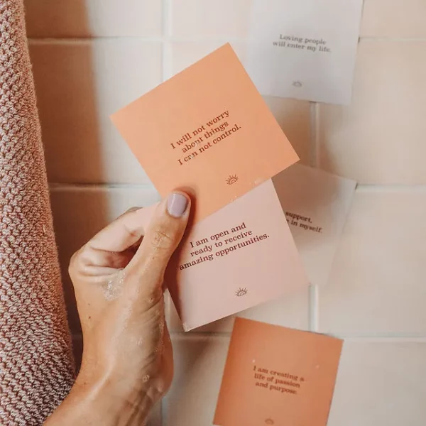 Shower Affirmation Set