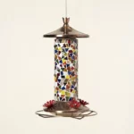 Sun-catching Mosaic Hummingbird Feeder 1