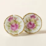 Tea Saucer Stud Earrings 2