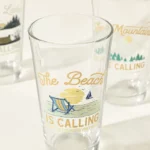 The Outdoors Are Calling Pint Glasses 2