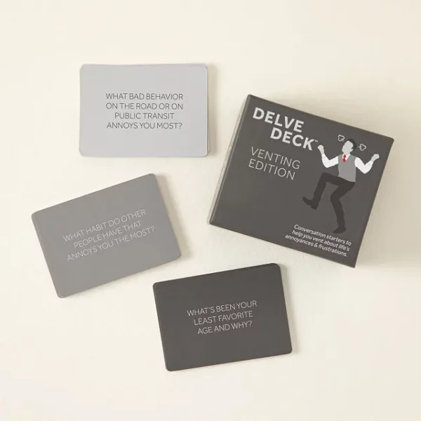 The Vent Deck Conversation Cards