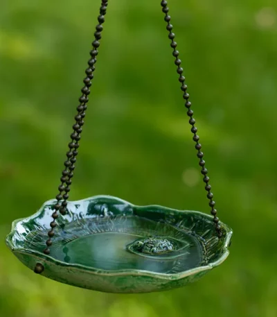 Turtle Pond Hanging Bird Bath