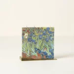 Vincent Van Gogh Irises Flat Candle