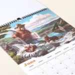 Vintage Smokey Bear 2025 Wall Calendar 1