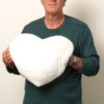 Weighted Hug Calming Heart Pillow 2