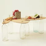 Wine Bottle Topper Serving Set 4