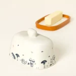 Woodland Creatures Butter Dish Q